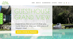 Desktop Screenshot of guesthousegrandview.com